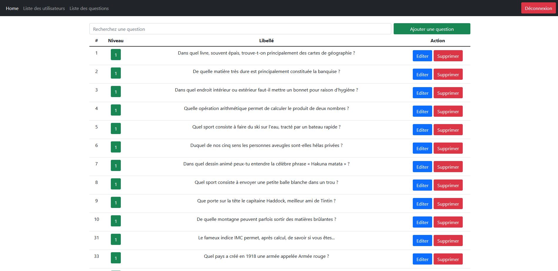 Projet Tutore